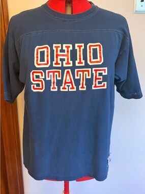 Vintage Champion Ohio State Blue Graphic Tee XL